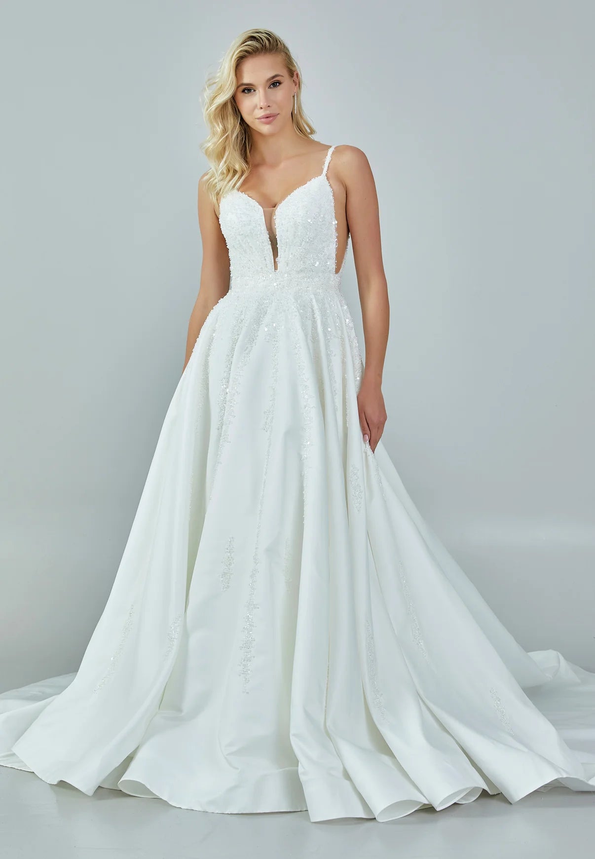 Sleeveless Wedding Dress